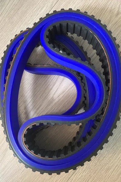 Trandvox Optimized 40 Shore A Soft Silicone Coated T10 Timing Belt With Seamless Bonding