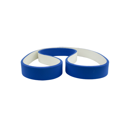 Sponge Conveyor Belt with Blue Fabric Edge Covering
