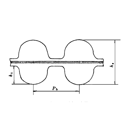 DA Double Sided Timing Belt Structure Diagram