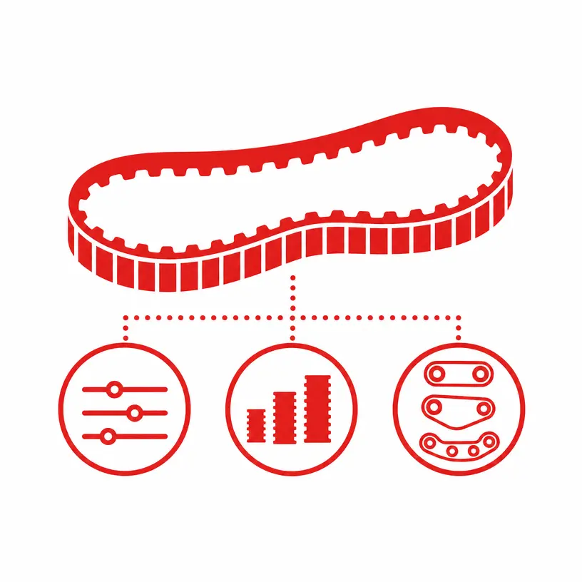 Flexible Drive Design Icon