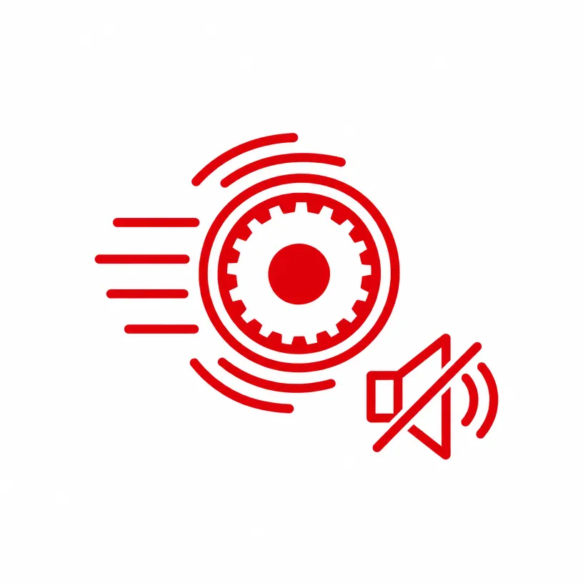 High Speed Low Noise Operation Icon