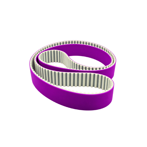 Purple Silicone Coated Timing Belt