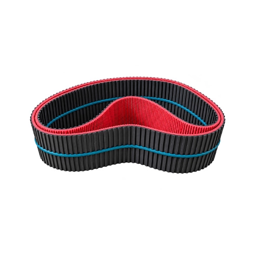H Rubber Timing Belt With Red Rough Top Cover