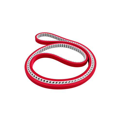 Red Rubber Coating T10 PU Timing Belt